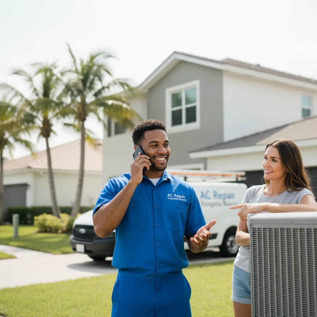 AC Repair Pompano Beach customer support in Bernie